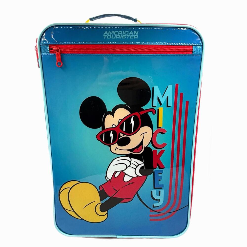 American Tourister Disney Mickey Mouse 18" Rolling Suitcase for Kids